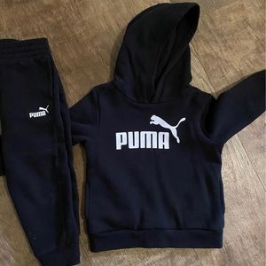 PUMA Hoodie and Jogger Set for Kids Size 4T and size 6y